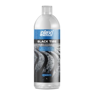  Plex Black Tire. Чернитель покрышек (восстановитель резины и пластика), 1 л.