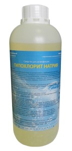 Гипохлорит натрия  марки А, 1 л (190 г/л)