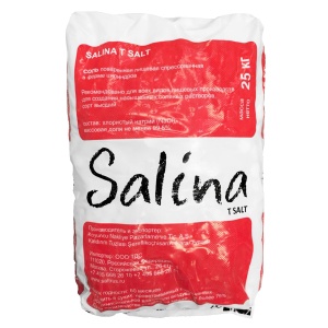 Соль таблетированная  Salina T Salt 99.5%, 25 кг (мешок)